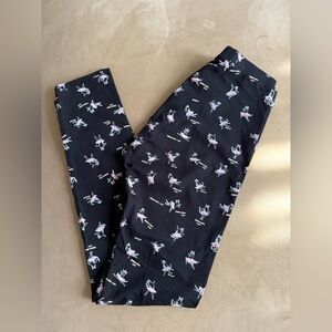 Zara dancing cat ballerina leggings